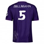 Günstige Fußballtrikots Real Madrid Bellingham 5 Kinder Fourth trikot 2023-24 Kurzarm